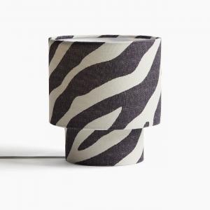 Маленькая настольная лампа с тканевым покрытием H&M, Светло-Бежевый/Ребра