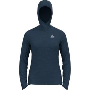 Толстовка Midlayer Millenium среднего слоя с капюшоном Odlo, голубой