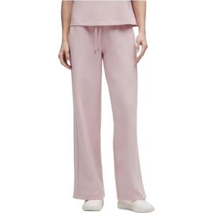Женские спортивные штаны Scuba Series вязаные pomegranate Lululemon, розовый