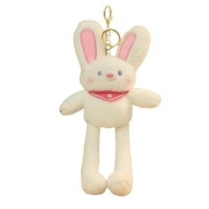 Плюшевый кулон Pull Out Rabbit Dolls высотой 30 см Abay, белый