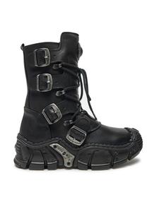 Ботинки на шнуровке M-IMPACT013-S1 New Rock, черный