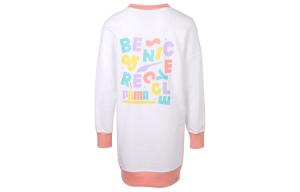 Платье с длинными рукавами женское белое Puma