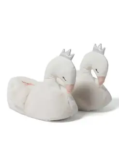 Уютные тапочки Cozyfoams для женщин с закрытой пяткой и мягкими зверушками Dearfoams, белый