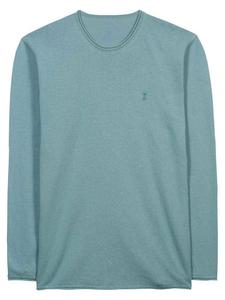 Herrlicher Лонгслив с длинными рукавами бирюзового цвета