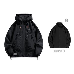 Jeep Куртка Unisex, Black[with Fleece Liner]