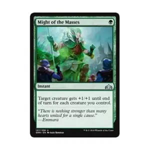 CCG Могущество масс (U), MTG - Guilds of Ravnica