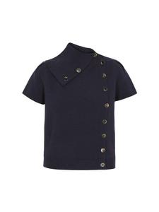 Женский свитер темно-синего цвета DreiMaster