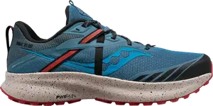 Кроссовки Saucony Ride 15 TR Deep Sea Lava, синий