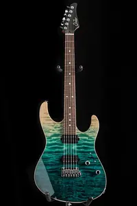 Suhr Modern Set-Neck Teal Fade ограниченная серия