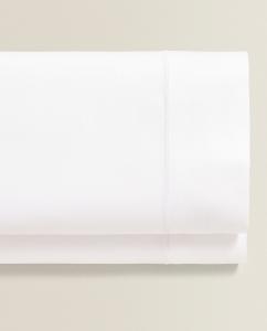 Простыня из хлопкового сатина Zara Home, белый