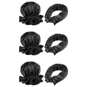 Бигуди для волос heatless flexi rod buns Soho, schwarz, количество 6 шт.