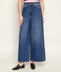 Джинсы WKDVORTICE loose fit Weekend Maxmara, темно-синий