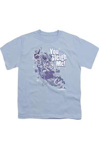 Футболка с коротким рукавом Looney Tunes You Sleigh Me для детей Gildan, светло-голубой