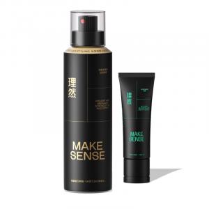 Набор для укладки волос: глина и спрей для блеска и контроля пушистости, комплект из двух средств MAKE ESSENCE