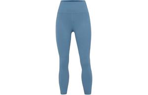 Wunder Train Cropped Performance Leggings Lululemon, синий