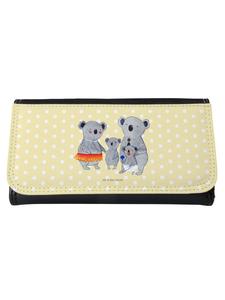 Кошелек Mr. & Mrs. Panda, желтый пастельный