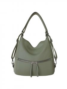 Сумка через плечо зеленого цвета Kmisso