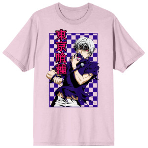 Футболка Tokyo Ghoul - Kaneki Checkered T-Shirt