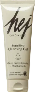 Очищающий гель для чувствительной кожи 125 мл. hej organic