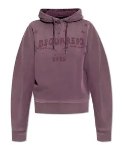 Толстовка с логотипом Dsquared2, фиолетовый