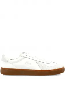 Кроссовки Baseshot Pro с отделкой из вельвета Lacoste, белый