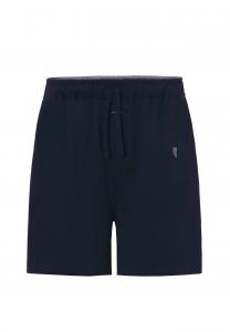 Мужские пижамные штаны короткие зеленые трикотажные однотонные синие El Búho NOCTURNO, синий