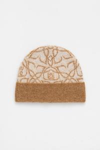 Шерстяная шапка Hugo, бежевый