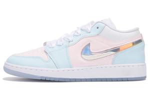 Баскетбольные кроссовки Air 1 Kids Women Jordan, светло-голубой