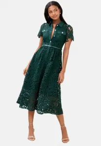 Платье-Рубашка стандартного кроя Lipsy, Teal/Blue