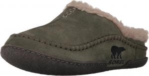 Мужские слипоны Sorel Falcon Ridge с меховой подкладкой, теплые зимние тапочки, Nori/Mud