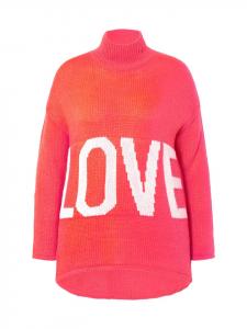 Свитер кораллового цвета Angel of Style