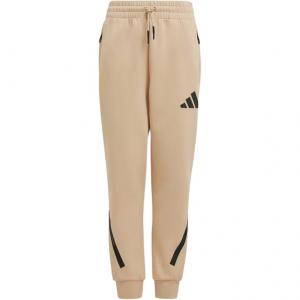 Детские вязаные спортивные штаны Одежда Детская одежда Z.N.E. суженные к низу бежевые Adidas