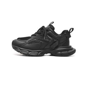 WEISHIBANGWEI Дышащие низкие массивные кроссовки для увеличения роста, мужские, черные