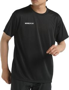 Футболка с коротким рукавом, впитывающая пот, быстросохнущая, эластичная, для тренировок, с одним логотипом, с сухой внутренней подкладкой, унисекс Descente