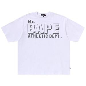 Футболка BAPE Logo Tee, White
