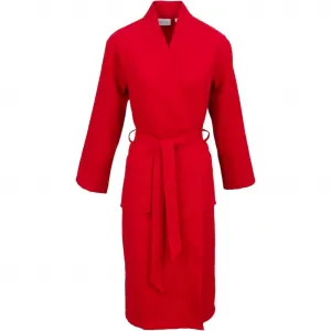 Унисекс-халат 25100, 1 шт., вафельный пике Carl Ross, Intense red