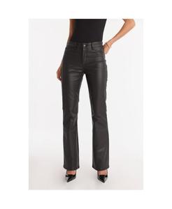 Женские джинсы-клеш Aria с покрытием, цвет мерло The Noli Shop, Black