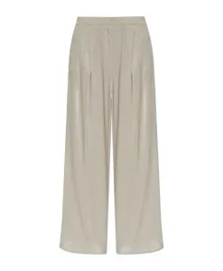 Широкие брюки Michael Kors, бежевый