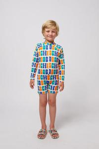 Детский купальник цельнокроеный Bobo Choses, оранжевый