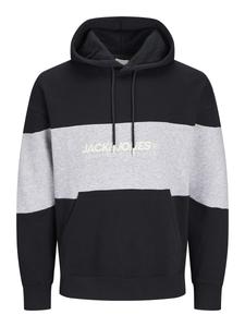 Толстовка Jack & Jones Plus JJELEGACY, черный