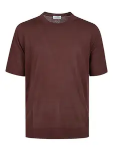 Футболка с круглым вырезом Ballantyne, коричневый