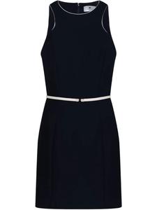 Платье мини Elisabetta Franchi с поясом, черный