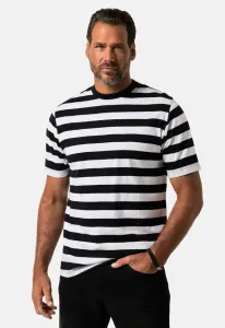 Футболка с коротким рукавом и круглым вырезом, с принтом Jp1880, Black