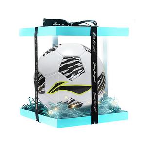 LINING Размер 4 5 футбольный мяч TPU машинной строчки унисекс black white