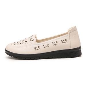 Нескользящие и дышащие низкие повседневные туфли для женщин WARRIOR, Beige