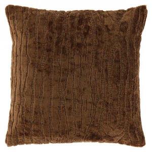 Декоративная подушка Unique Living Dovi, 45x9x45 см цвет braun/dunkelbraun
