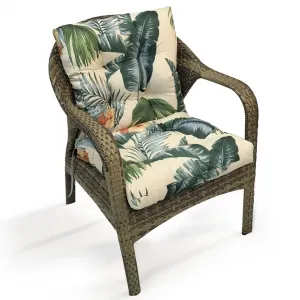 Подушка для садового стула, подушка для сиденья, подушка для стула, устойчивая к УФ-излучению, водонепроницаемая подушка для стула, подушка для использования в помещении и на улице, мягкая подушка для стула, цветная, 106x53 см Topchances