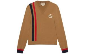 Трикотаж мужской верблюжий Gucci, коричневый