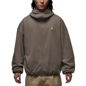 Jordan Мужская толстовка с капюшоном, цвет коричневый, средней плотности