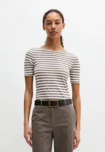 Футболка с принтом gestreiftes slim Marc O'Polo, Medium Brown